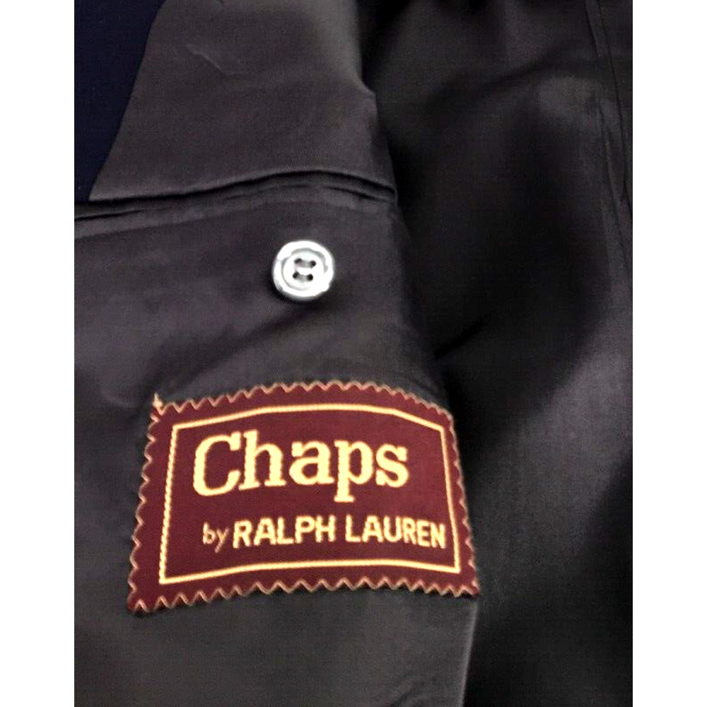 44L Chaps Ralph Lauren USA Mens Vintage 2 Button Wool Blazer Sport Coat Jacket - Picture 12 of 12